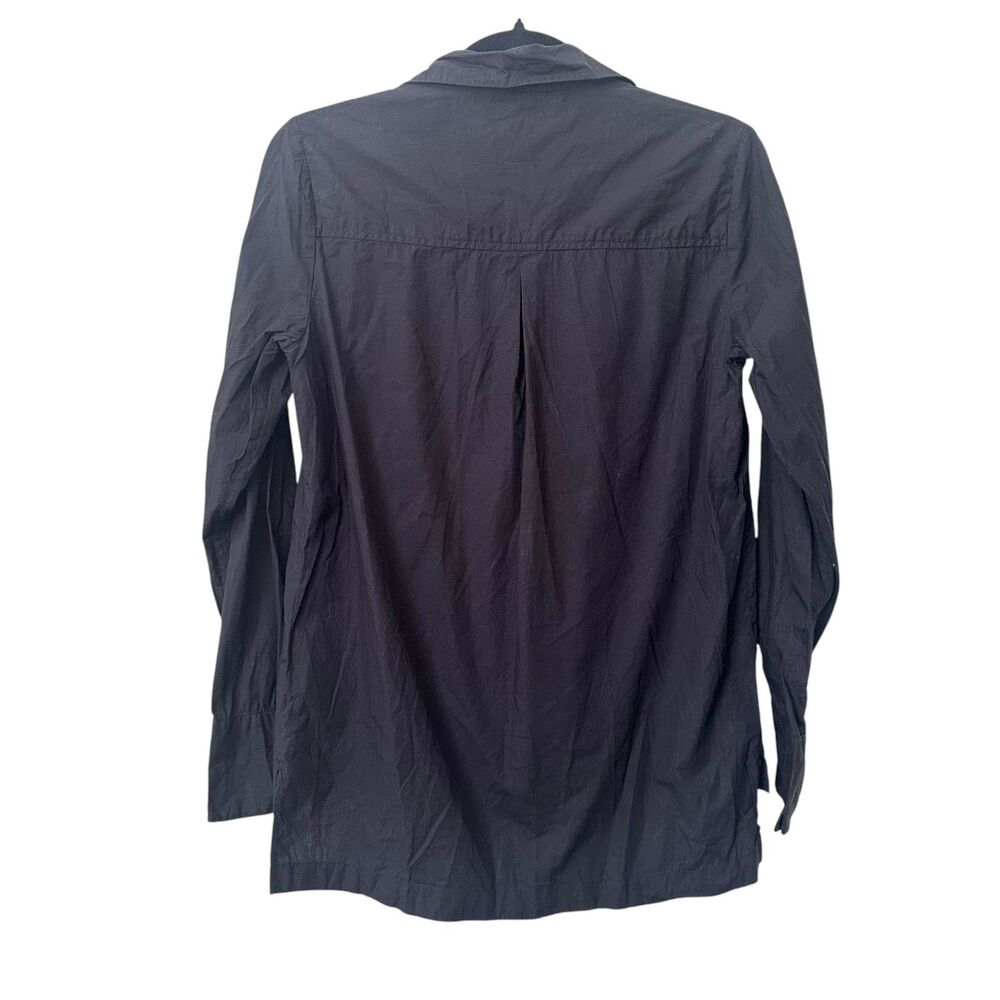 ANTHROPOLOGIE Maeve Dog Embroidered Button‎ Down Shirt XS - Picture 5 of 6